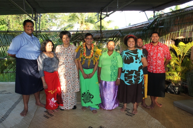 The Korovakaturaga Ganilau family who made the day very memorable for us